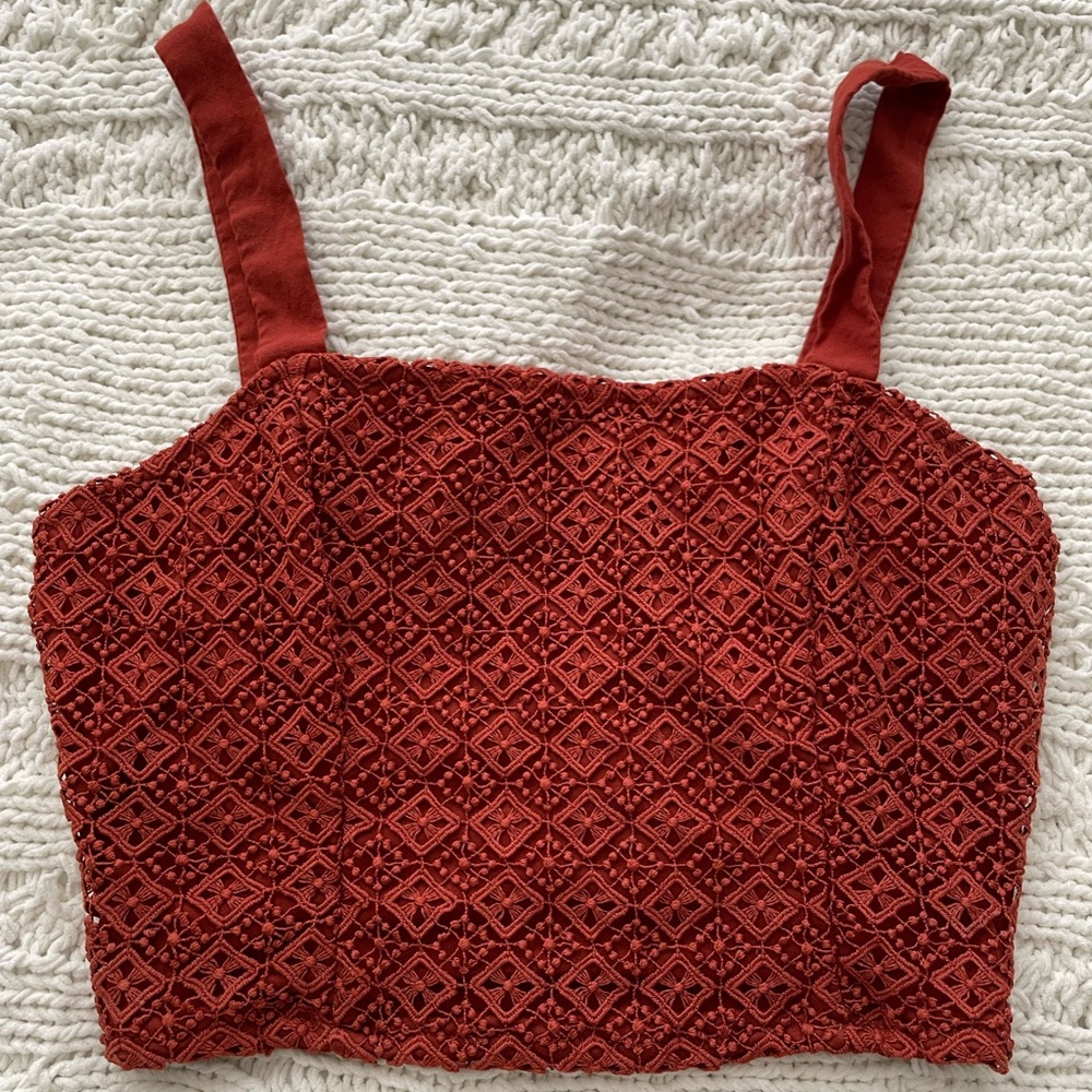 Live To Be Spoiled red crop top